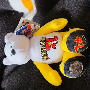 Limited Treasures coin bear,  Maryland with tags.